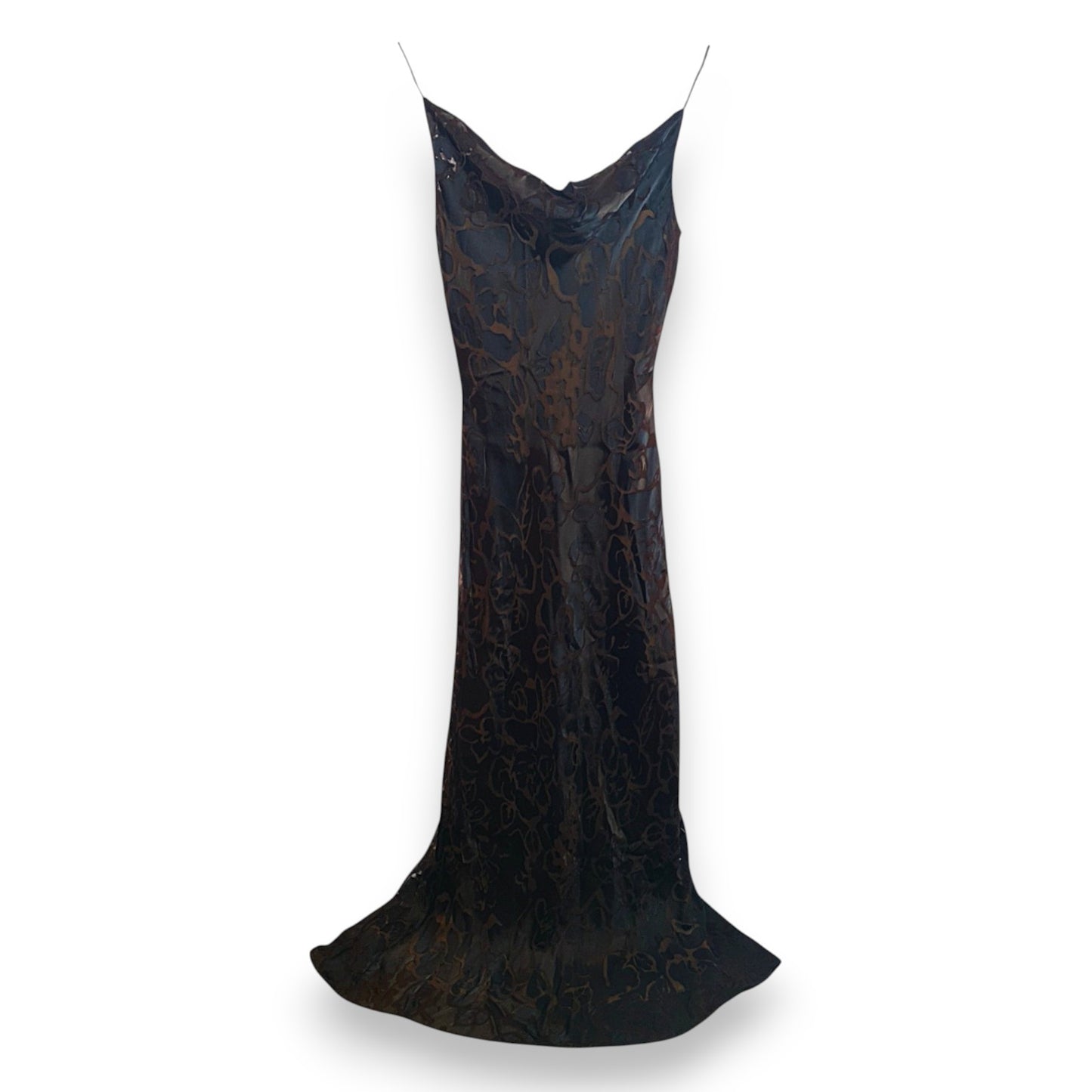 Robe à imprimé animal marron mousson