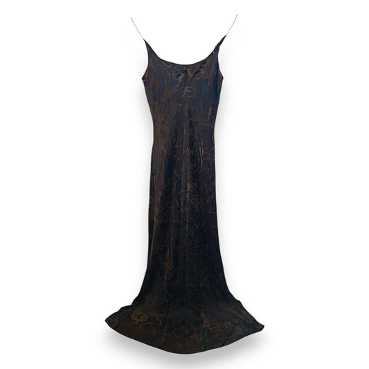 Monsoon Brown Floral Print Dress