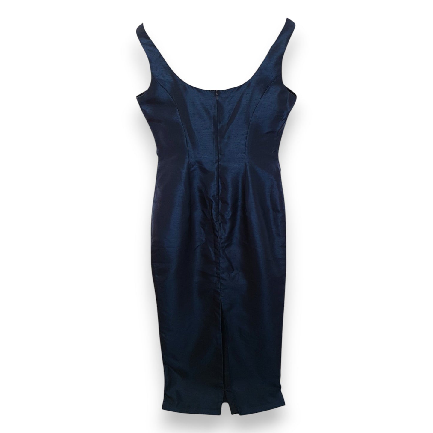 Robe corset bleu marine sans manches Kelsey Rose London