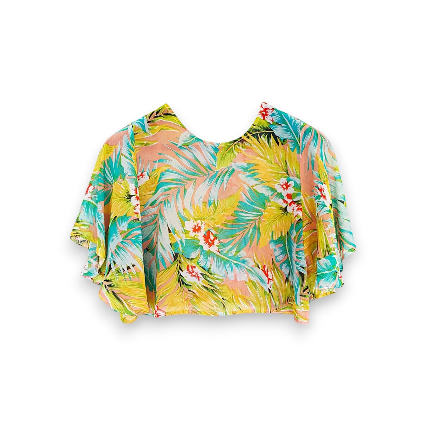 Haut à motif tropical Ravi Famous London