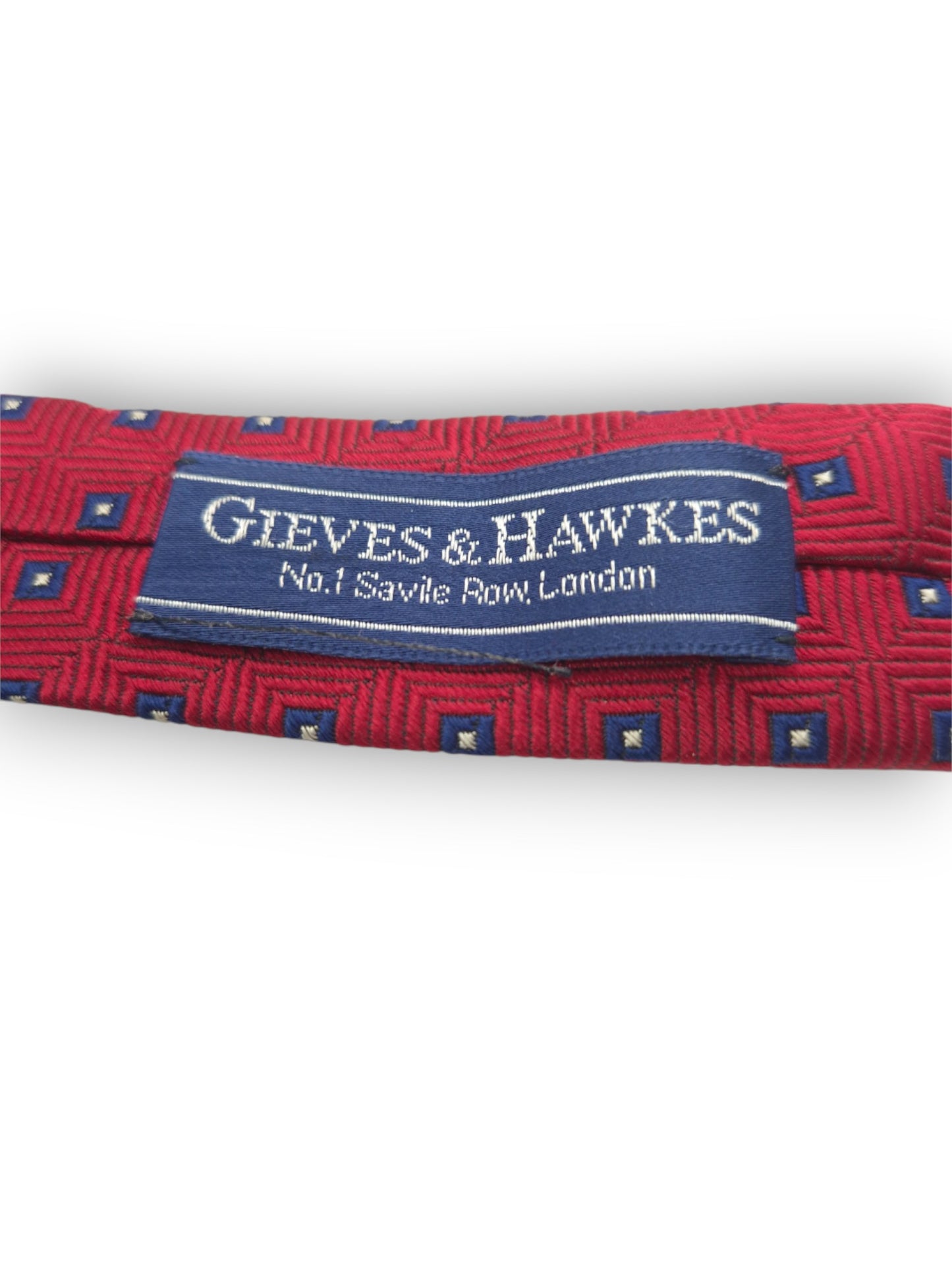 Corbata roja Gieves & Hawkes Savile Row