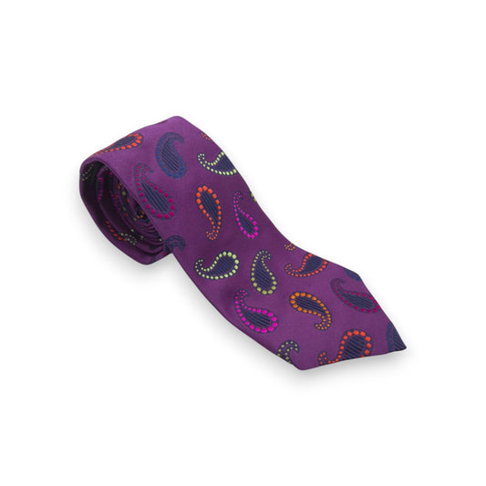 Duchamp Purple Tie