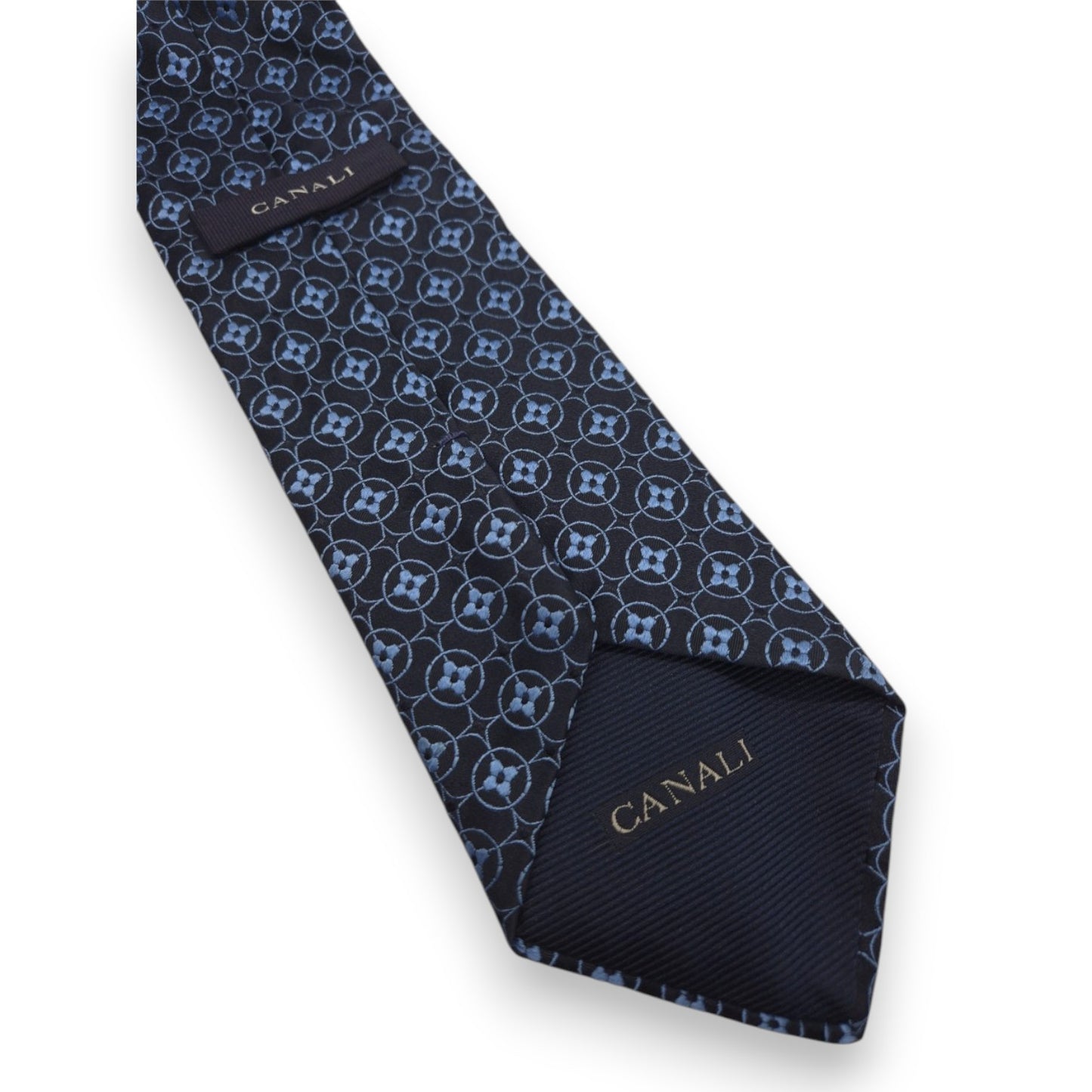 Cravate bleue Canali