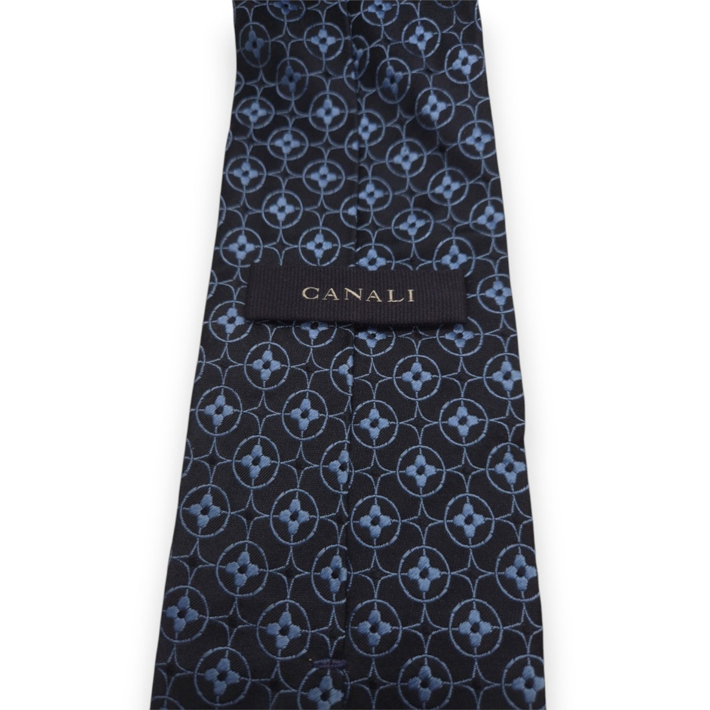Cravate bleue Canali