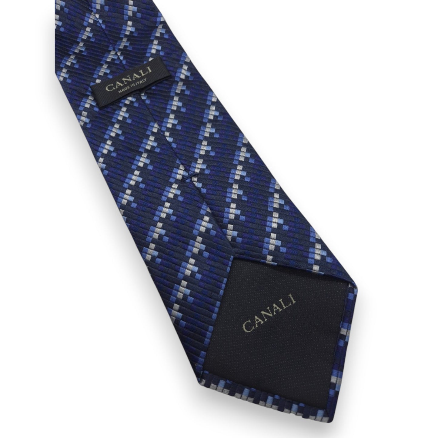 Cravate bleue Canali