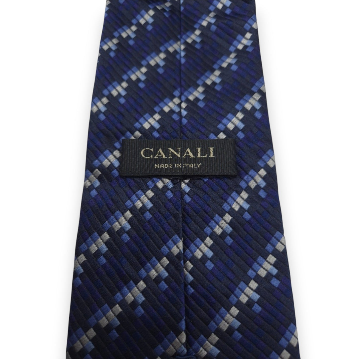 Cravate bleue Canali