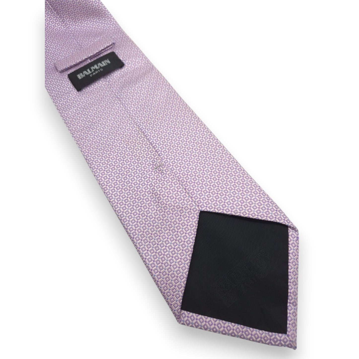 Corbata morada de Balmain Paris
