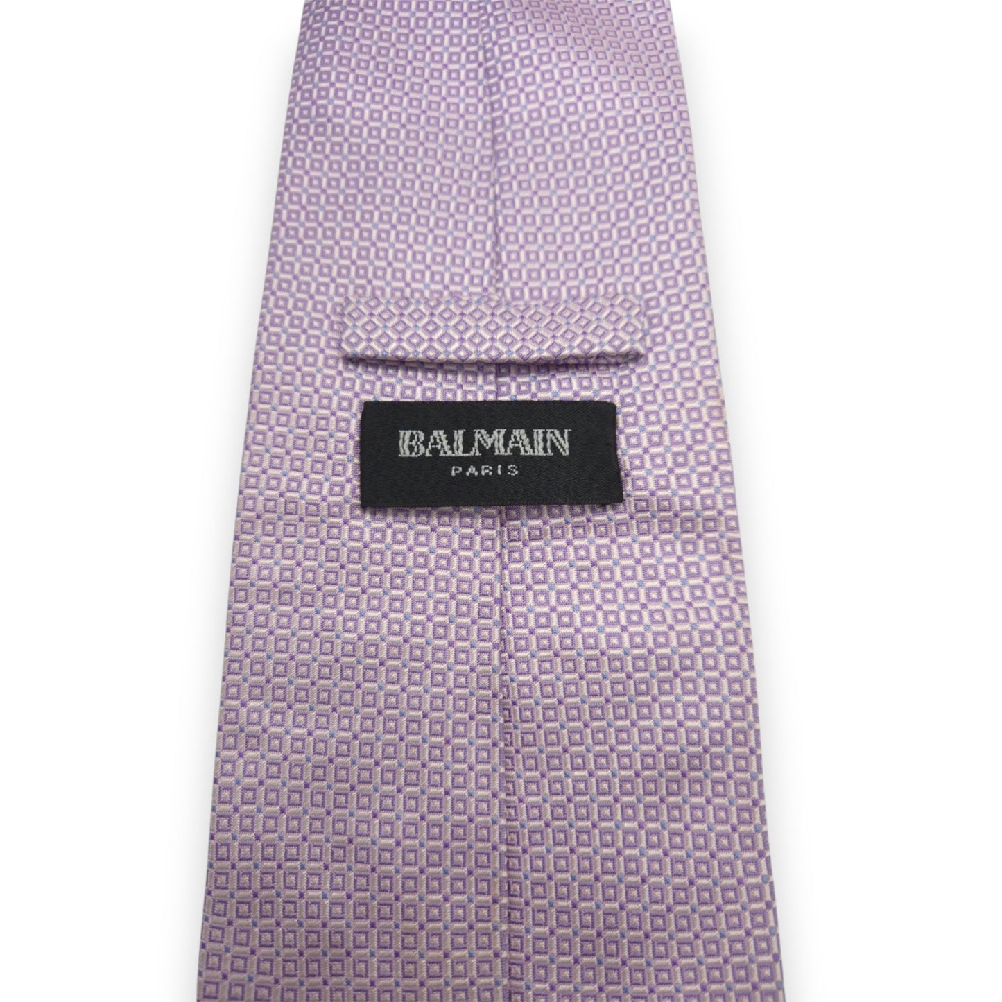 Corbata morada de Balmain Paris