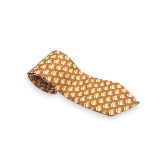 Lanvin Paris Gold Tie