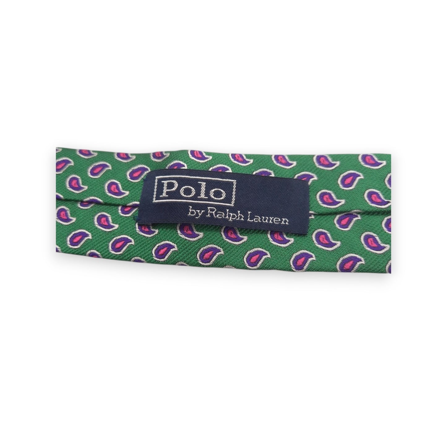 Cravate verte Polo by Ralph Lauren