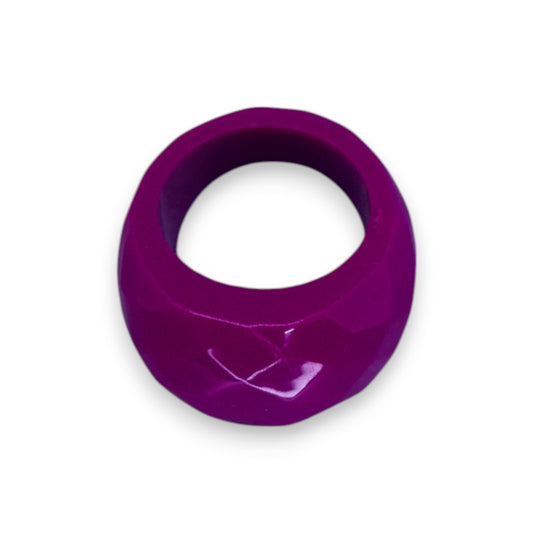 Plastic Statement Ring