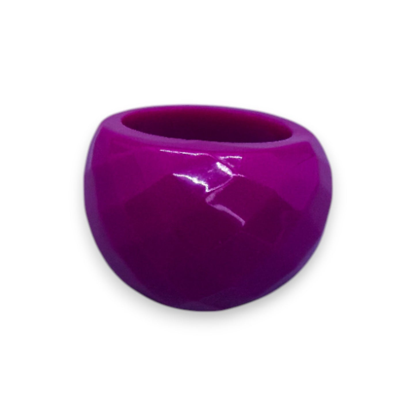 Plastic Statement Ring