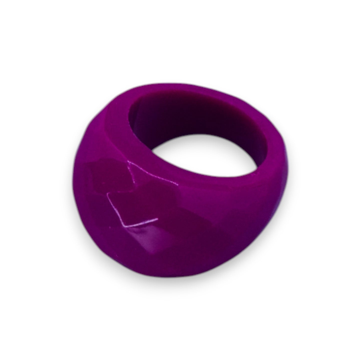 Plastic Statement Ring