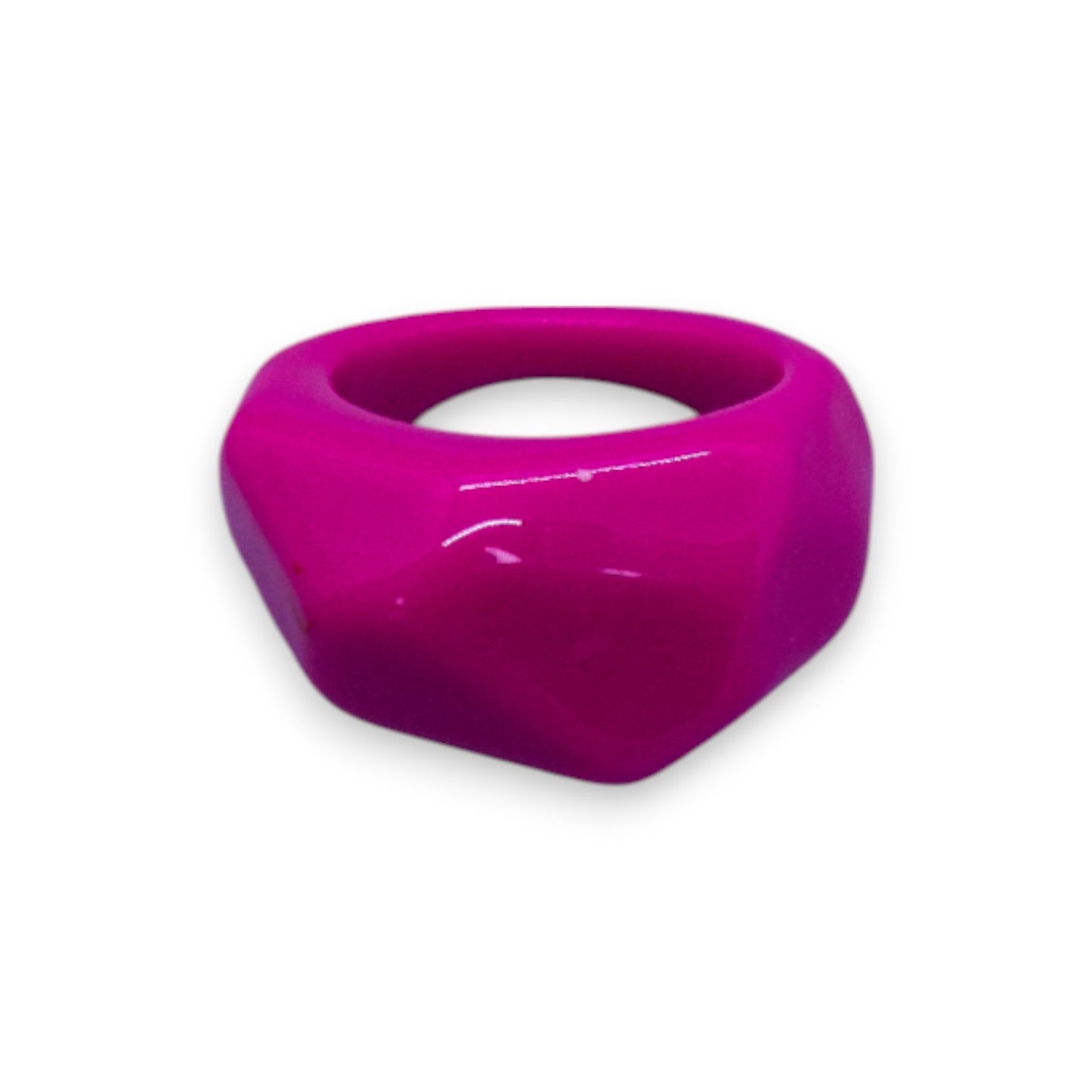 Plastic Statement Ring