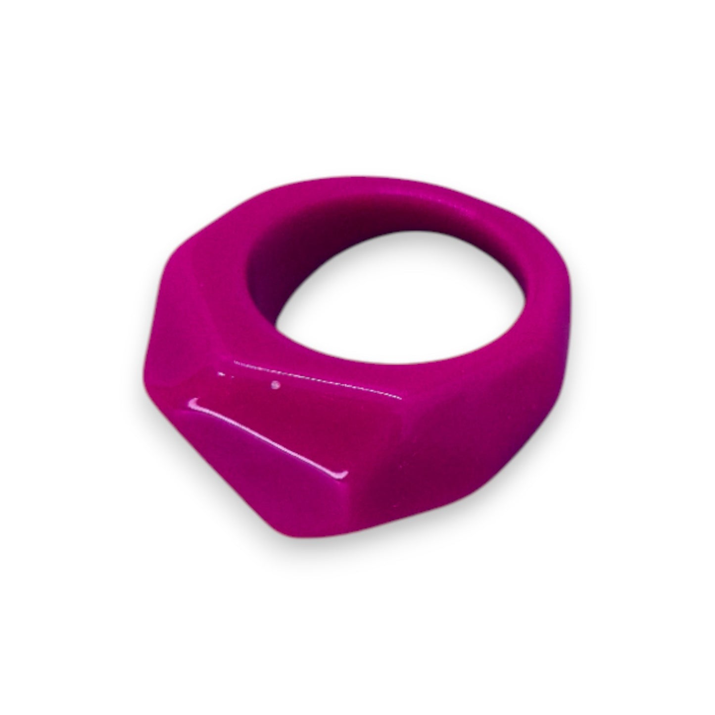 Plastic Statement Ring
