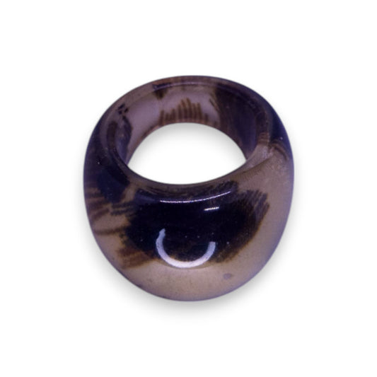 Plastic Statement Ring