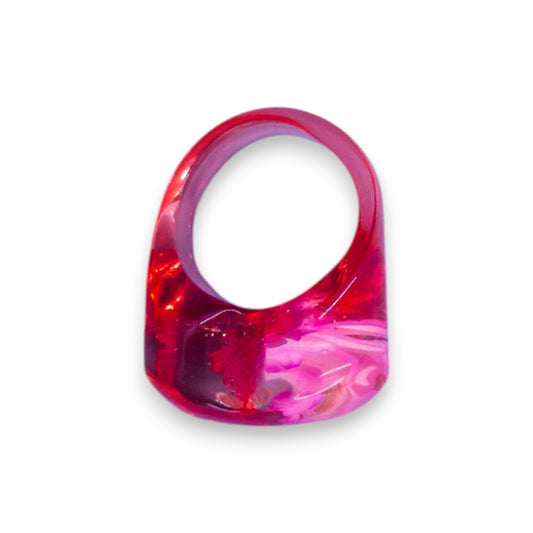 Resin Nature Inspired Ring