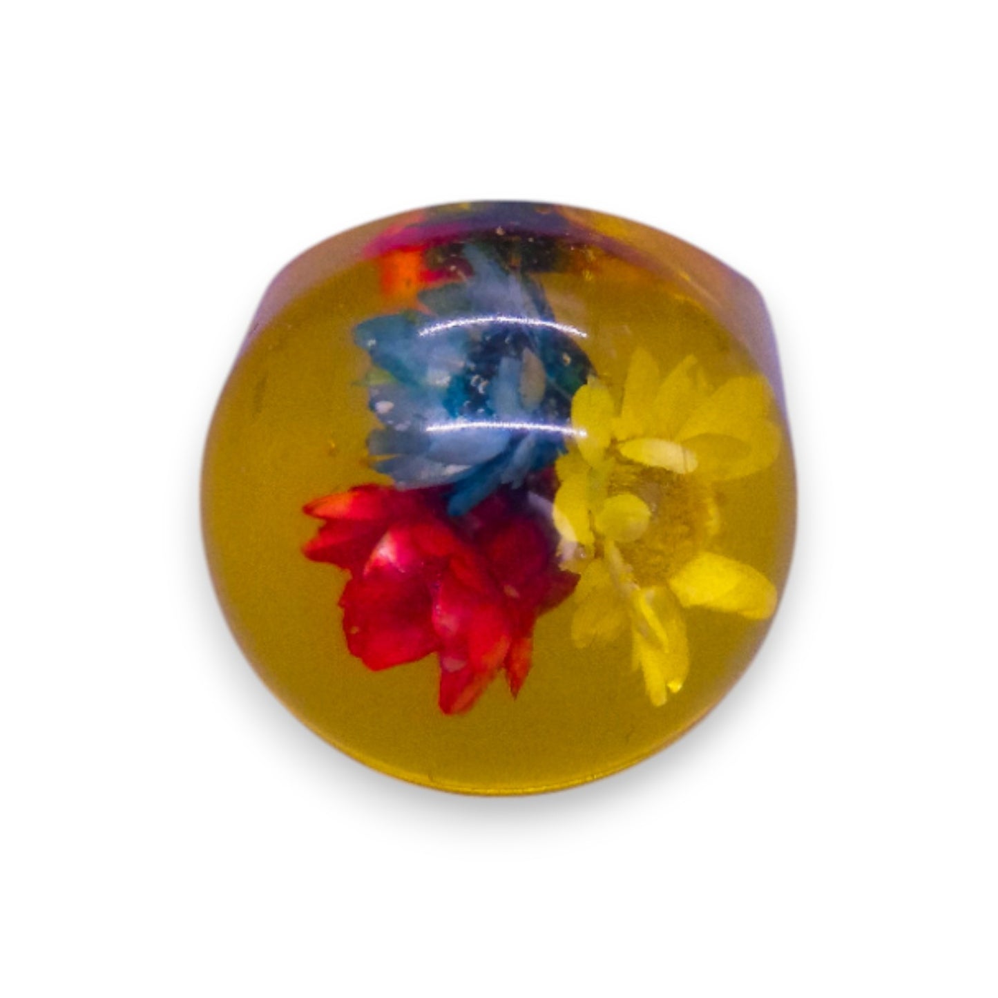 Resin Nature Inspired Ring