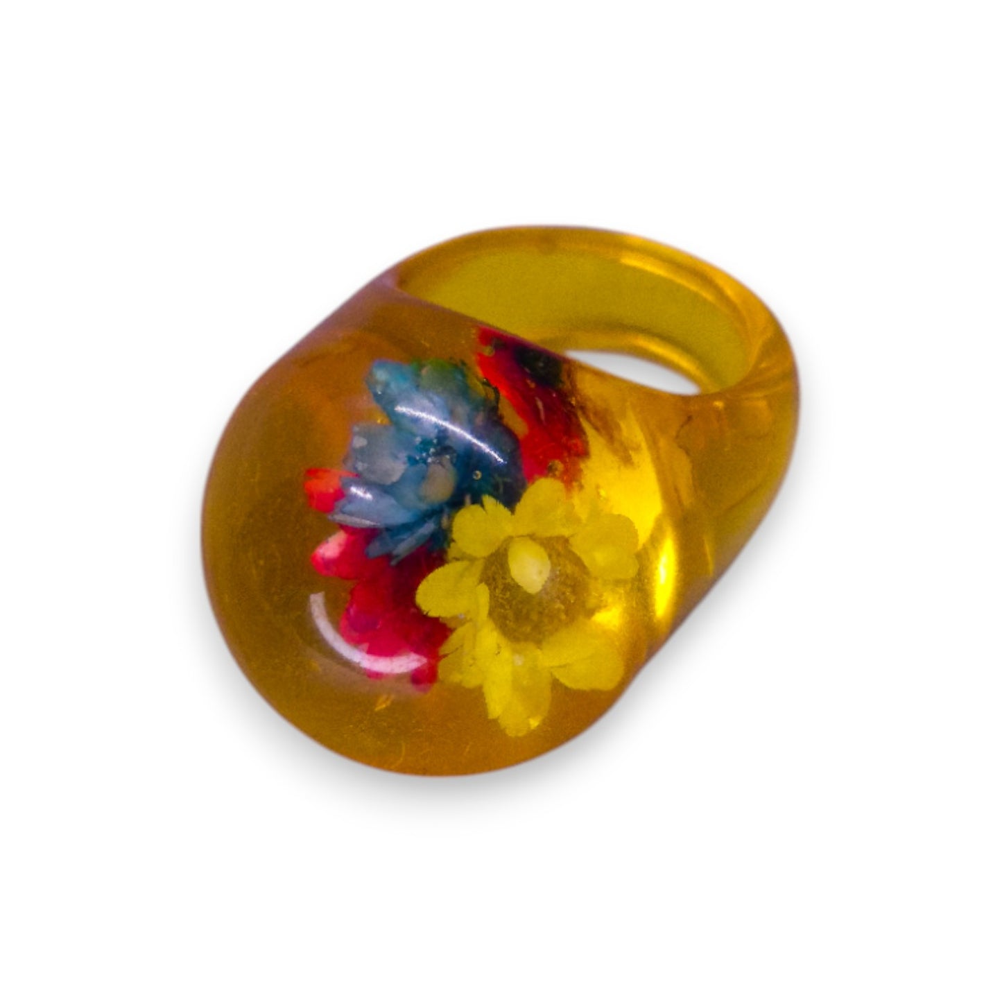Resin Nature Inspired Ring