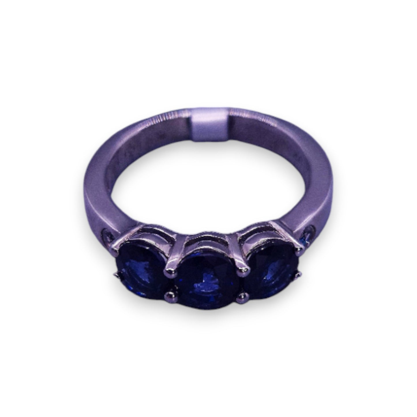 Sterling Silver Sapphire Classic Ring
