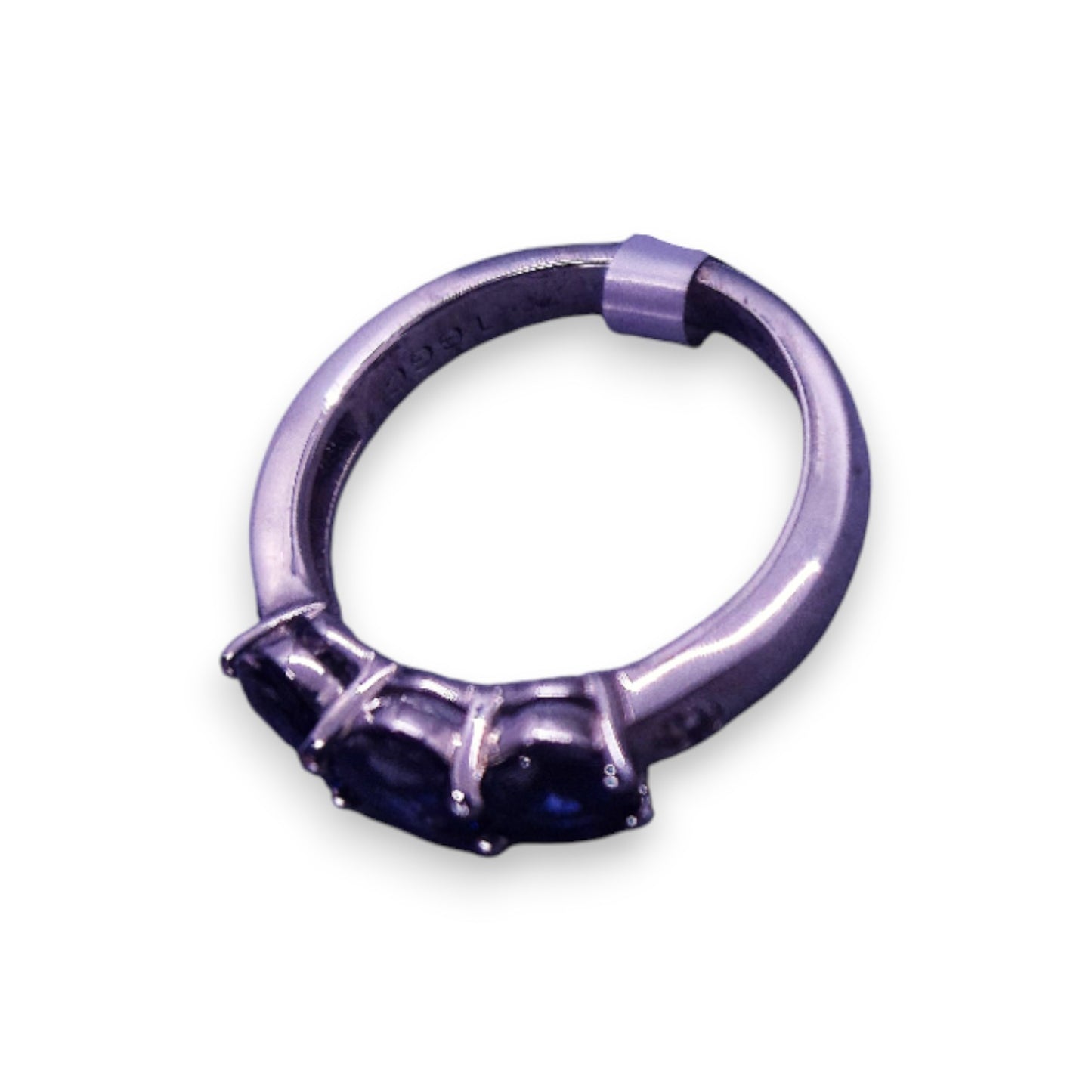 Sterling Silver Sapphire Classic Ring
