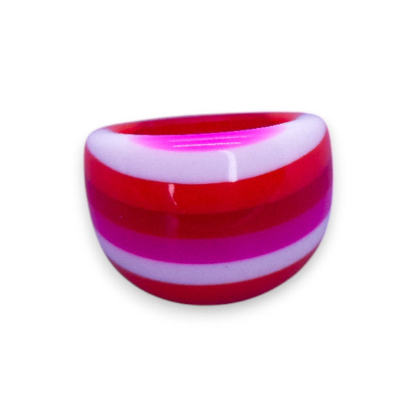 Plastic Statement Ring