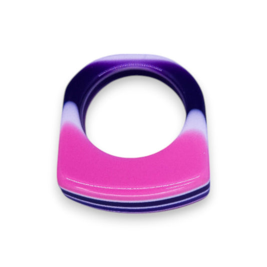 Plastic Statement Ring