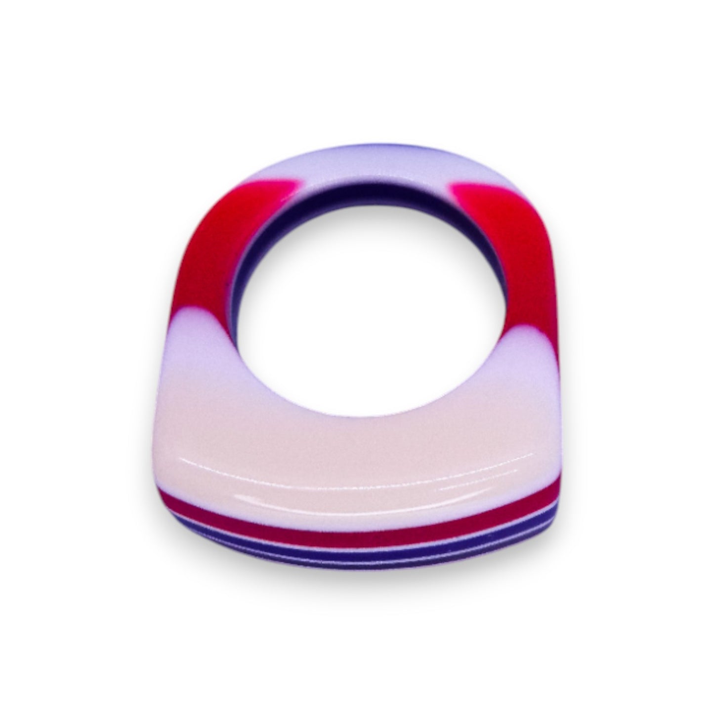 Plastic Statement Ring