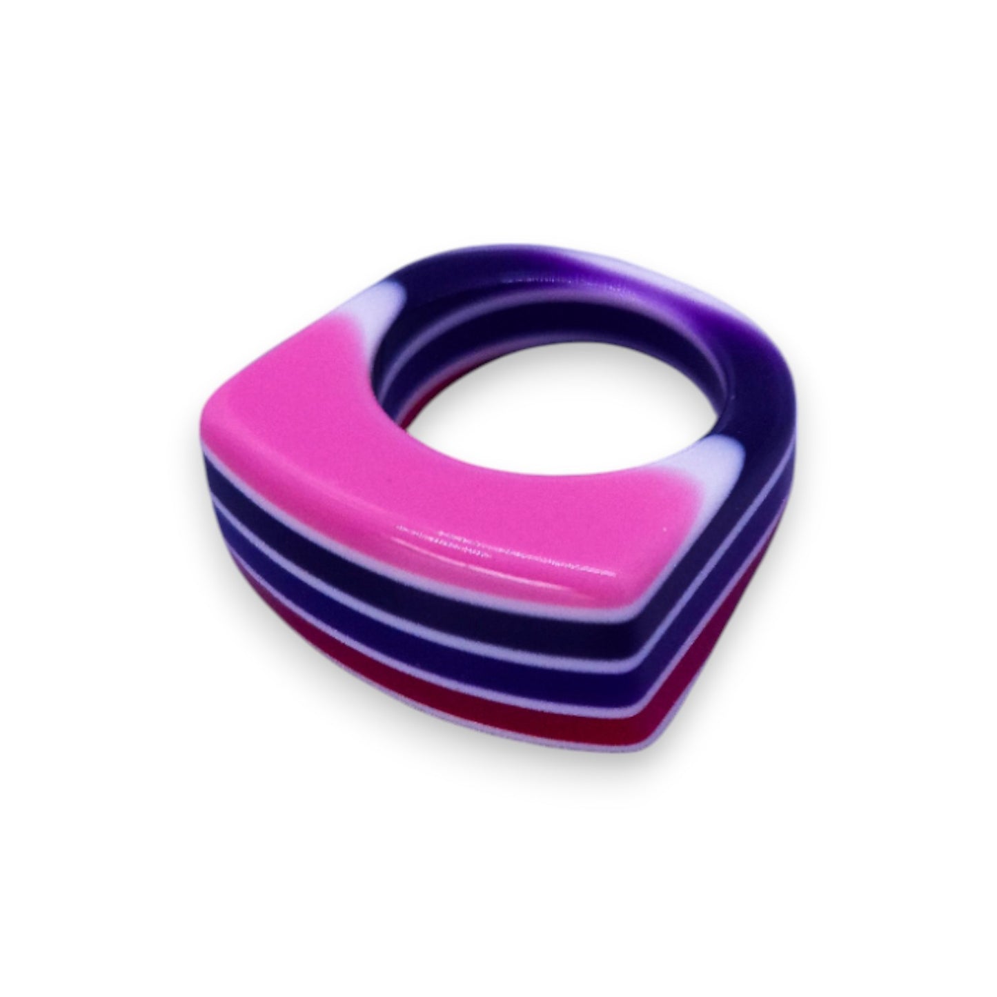 Plastic Statement Ring