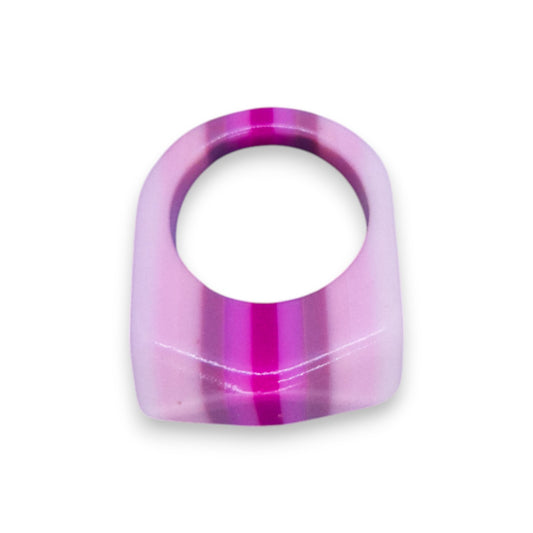 Plastic Statement Ring