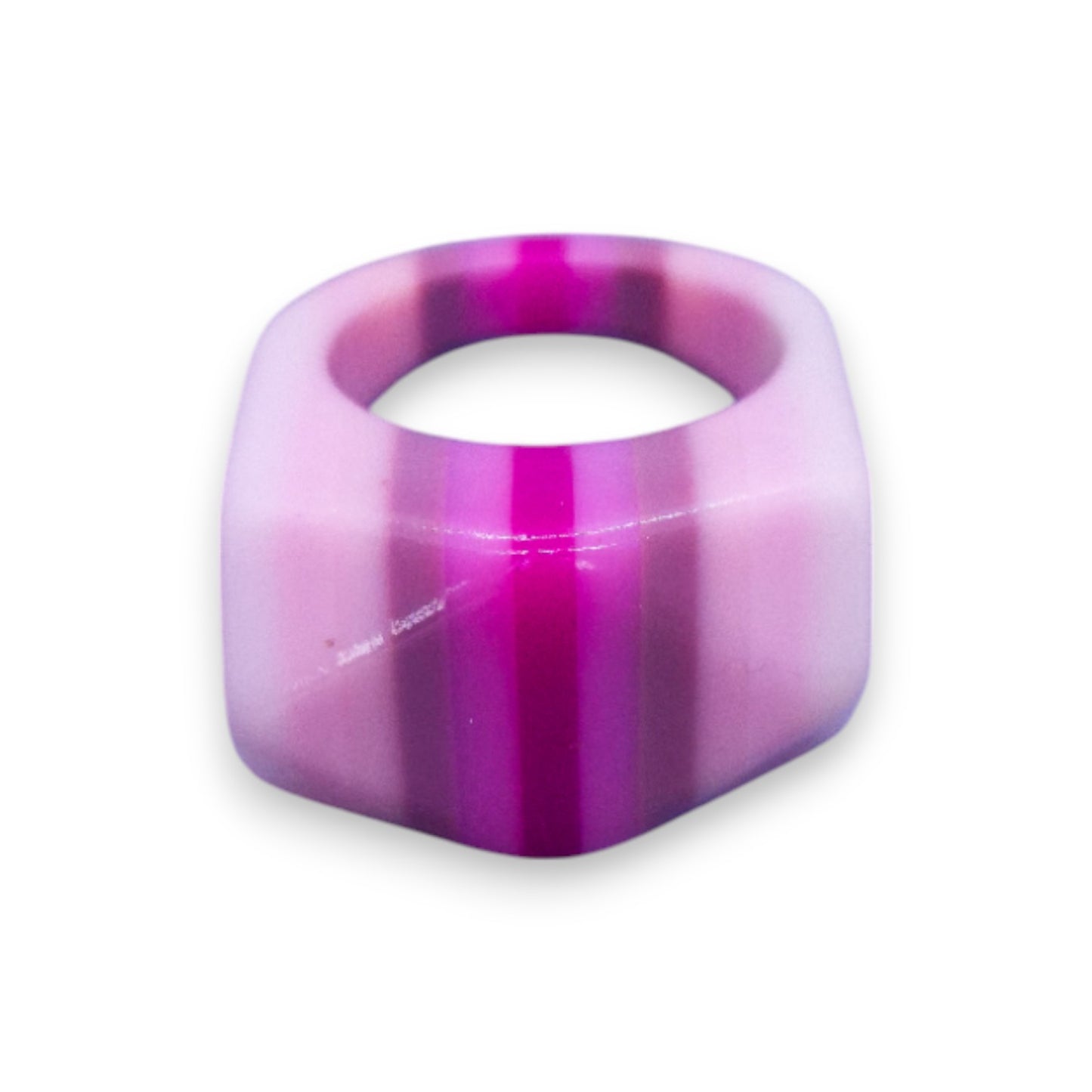 Plastic Statement Ring