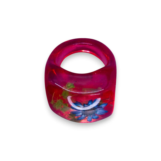 Resin Nature Inspired Ring