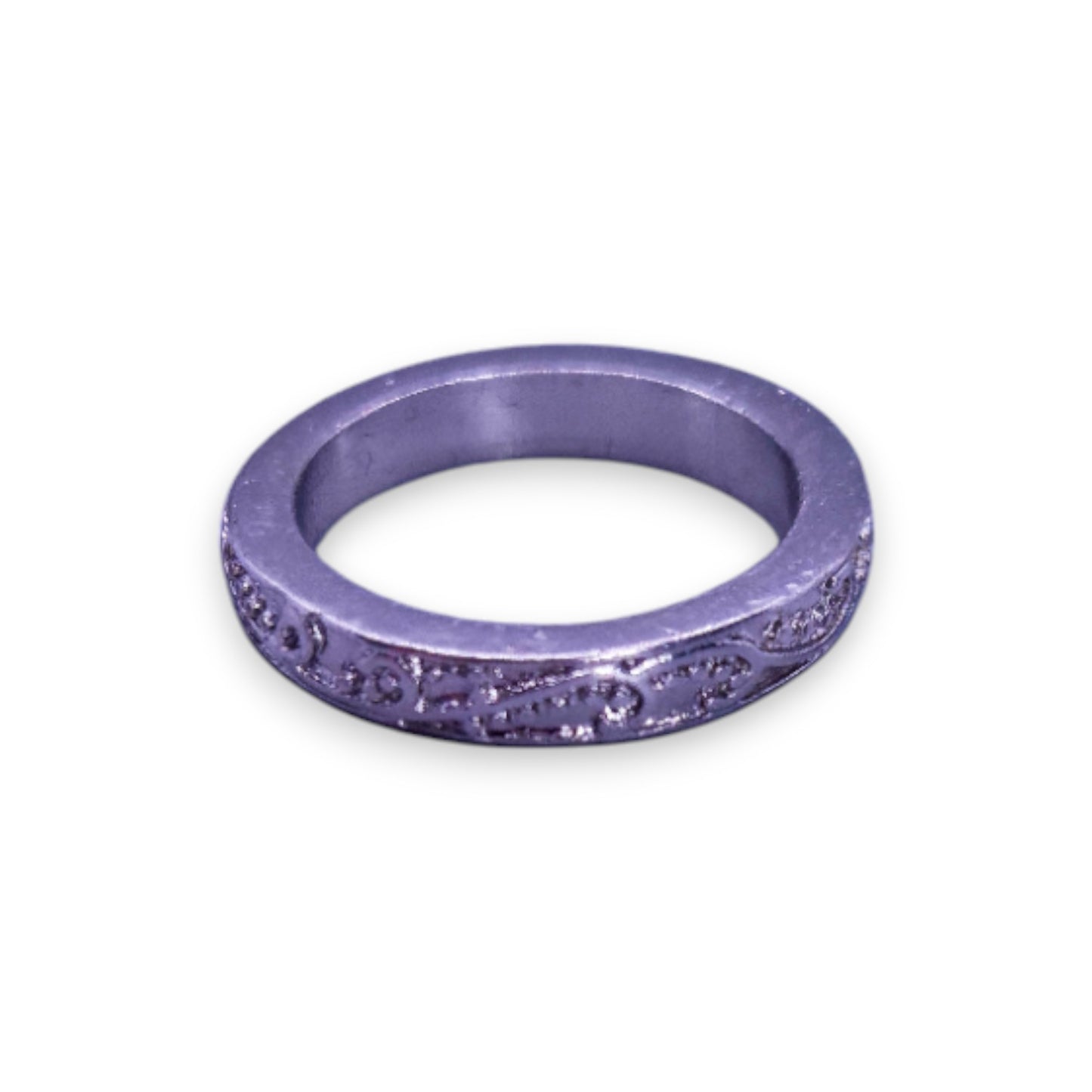 Silver Tone Classic Ring