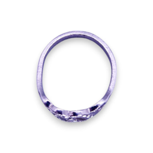 Silver Tone Classic Ring