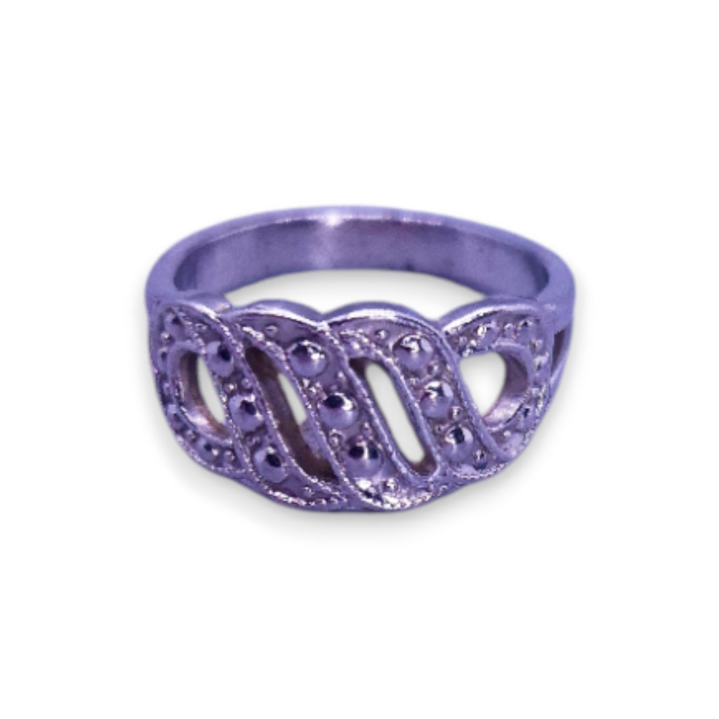 Silver Tone Classic Ring