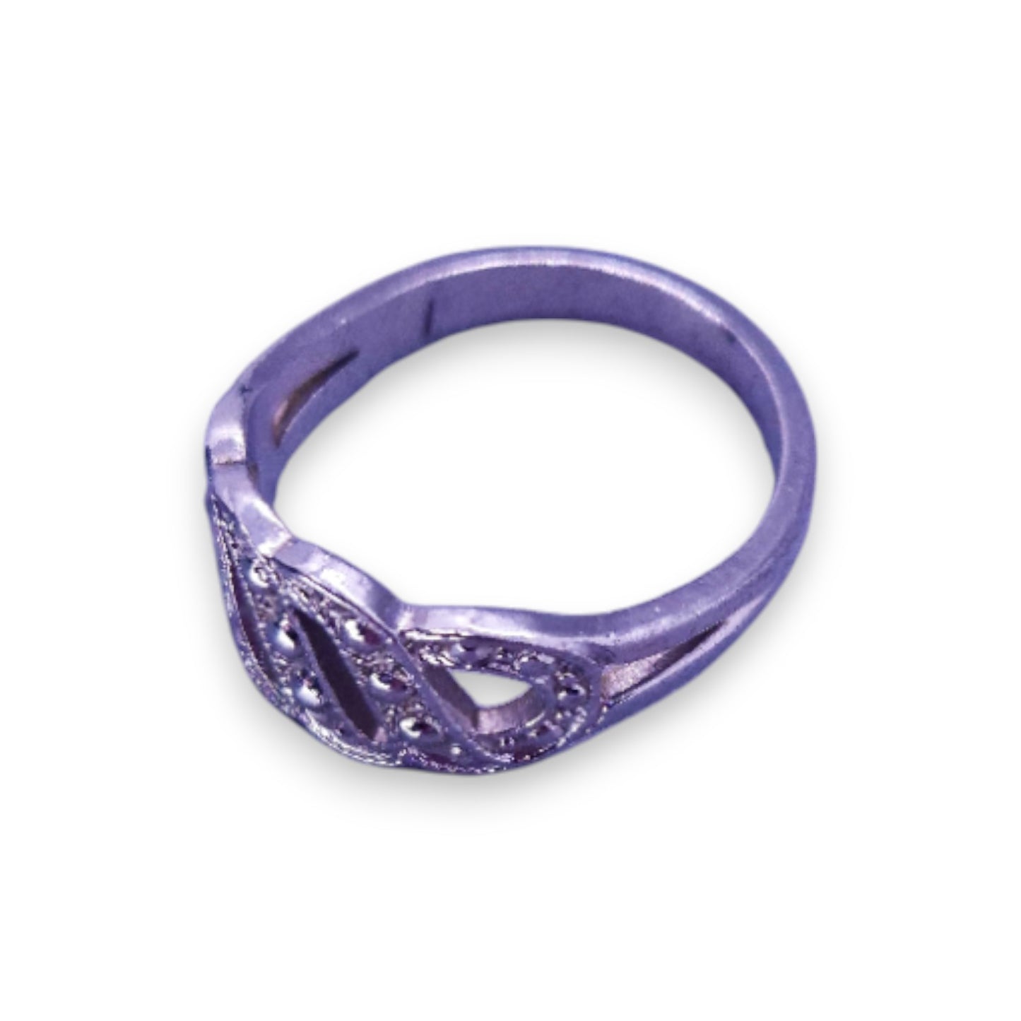 Silver Tone Classic Ring