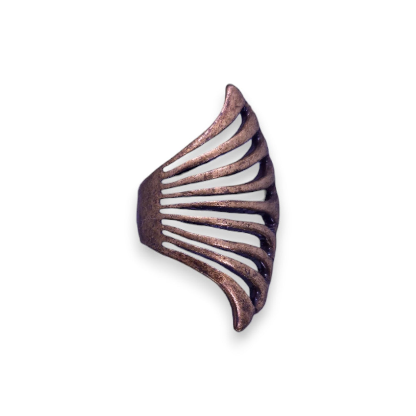 Gold Tone Art Deco Ring