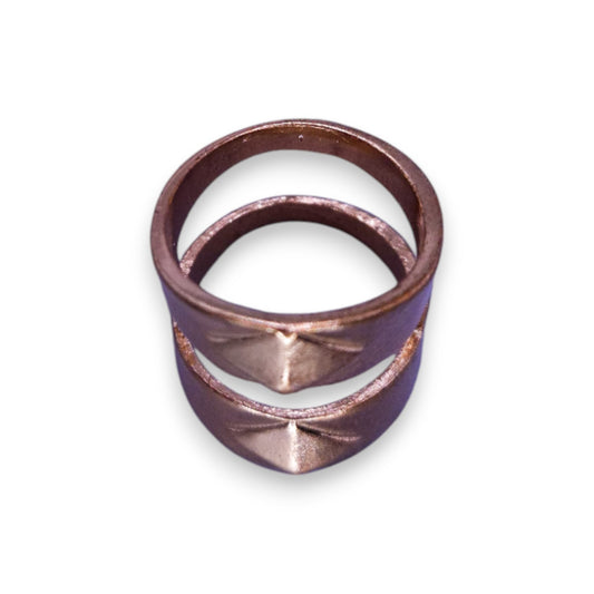 Gold Tone Art Deco Ring