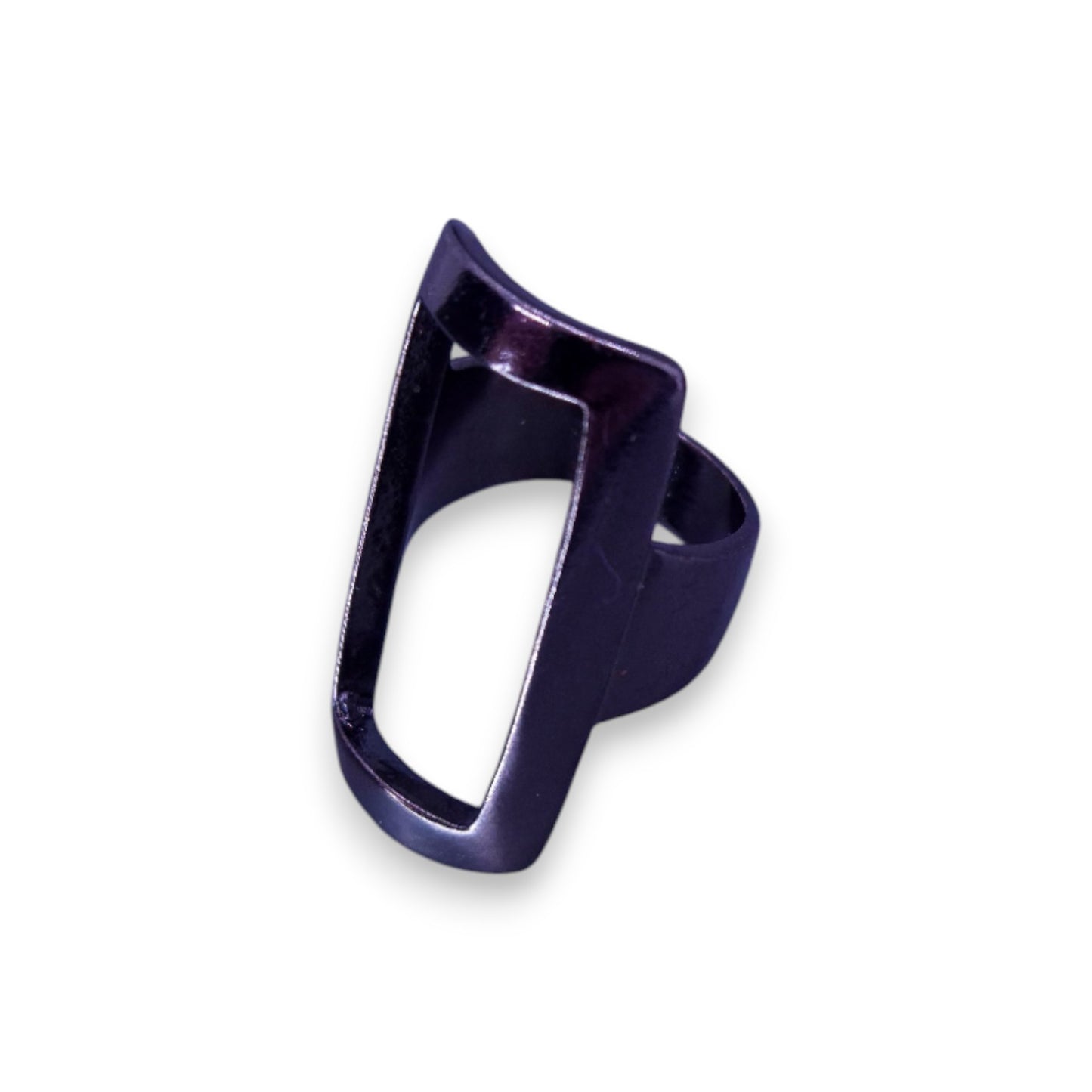 Metal Art Deco Ring