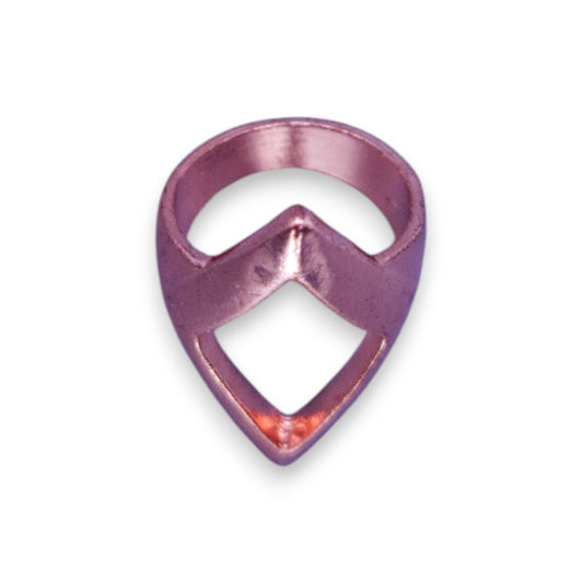 Rose Gold Tone Art Deco Ring