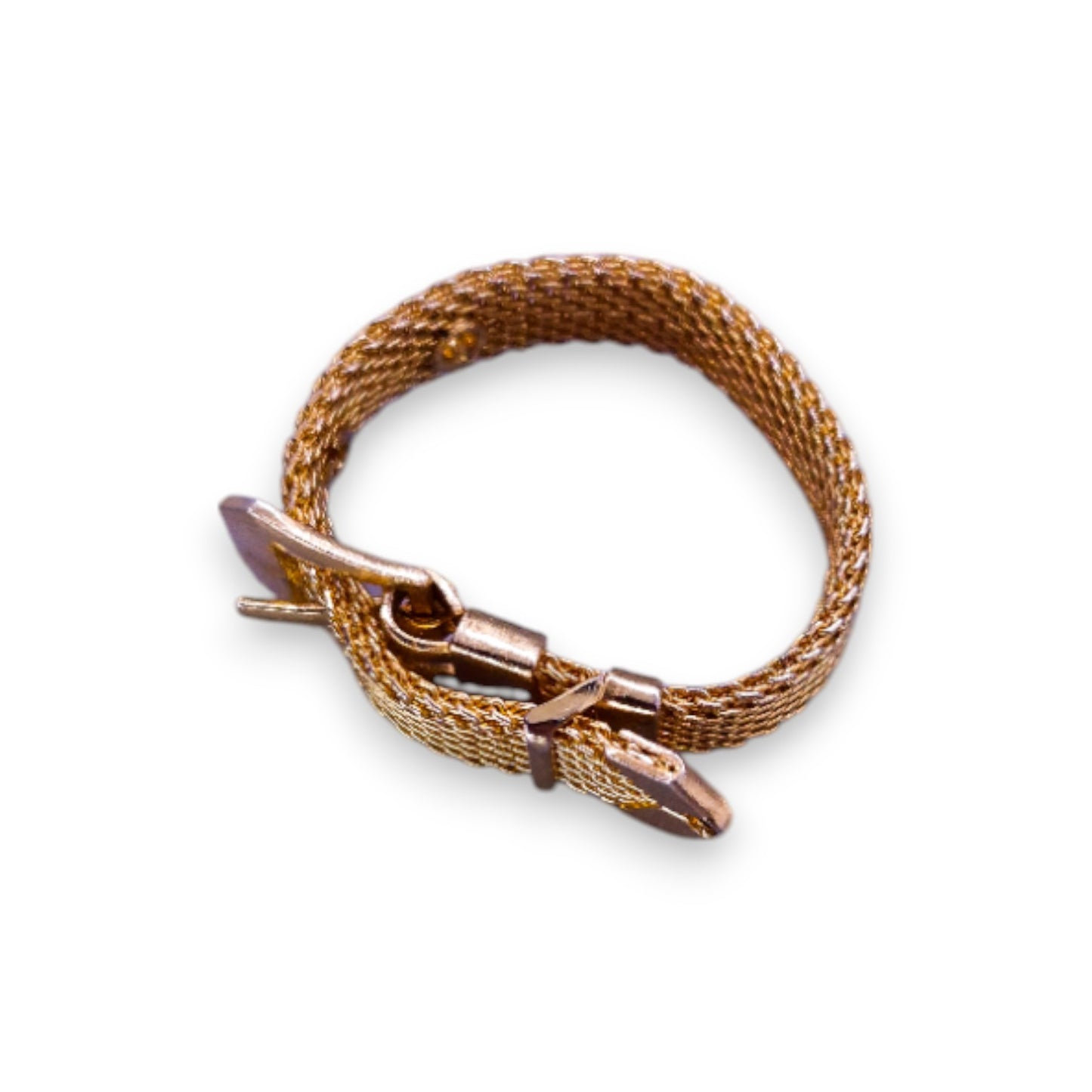Gold Tone Modern Ring