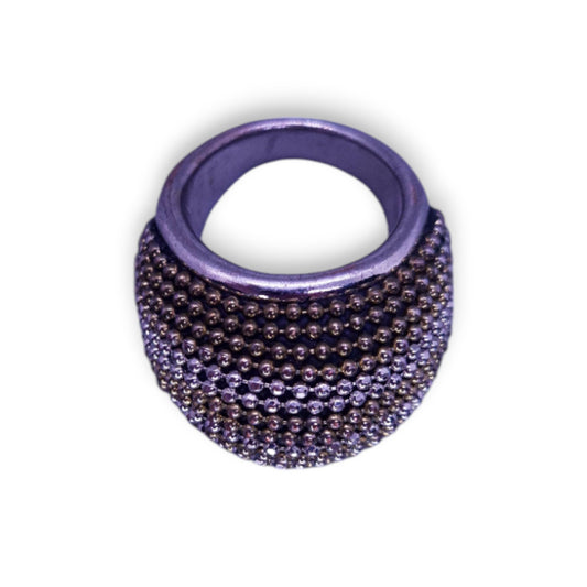 Silver Tone Statement Ring