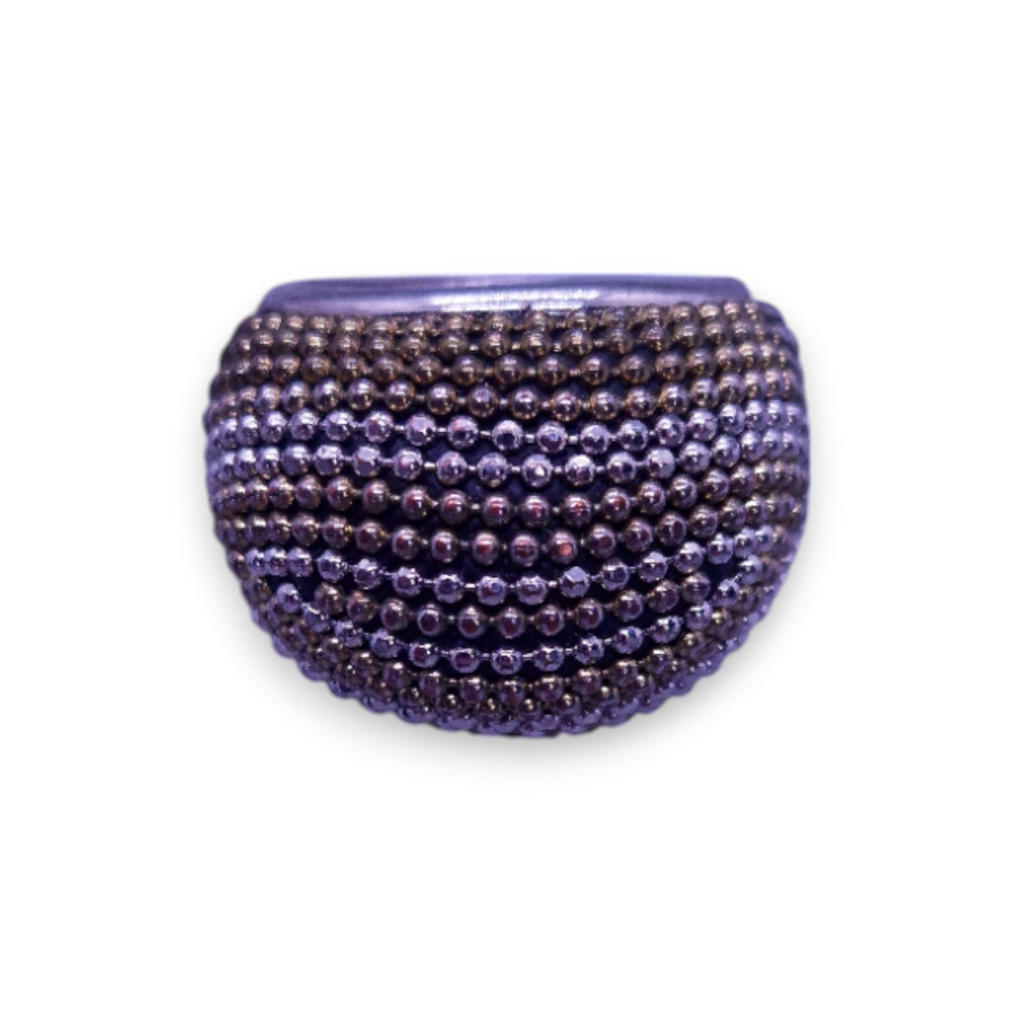 Silver Tone Statement Ring