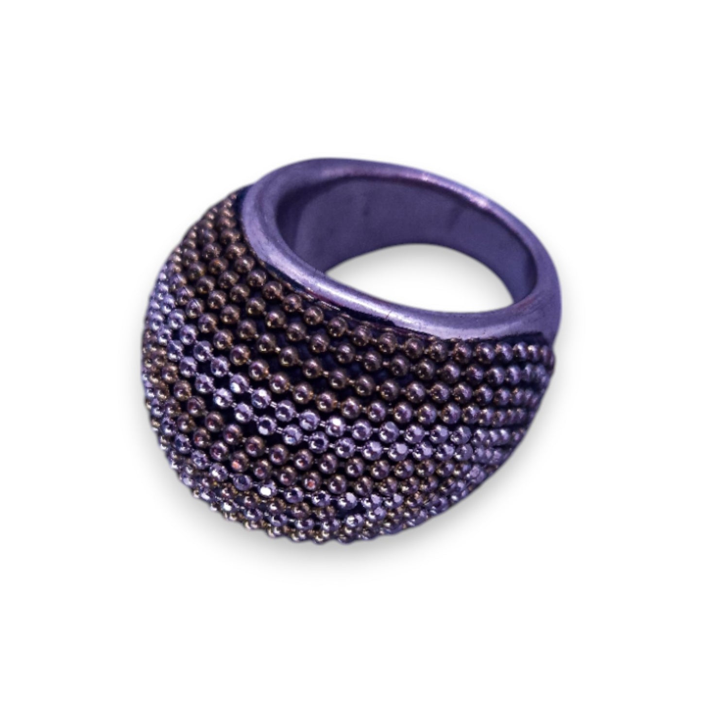 Silver Tone Statement Ring