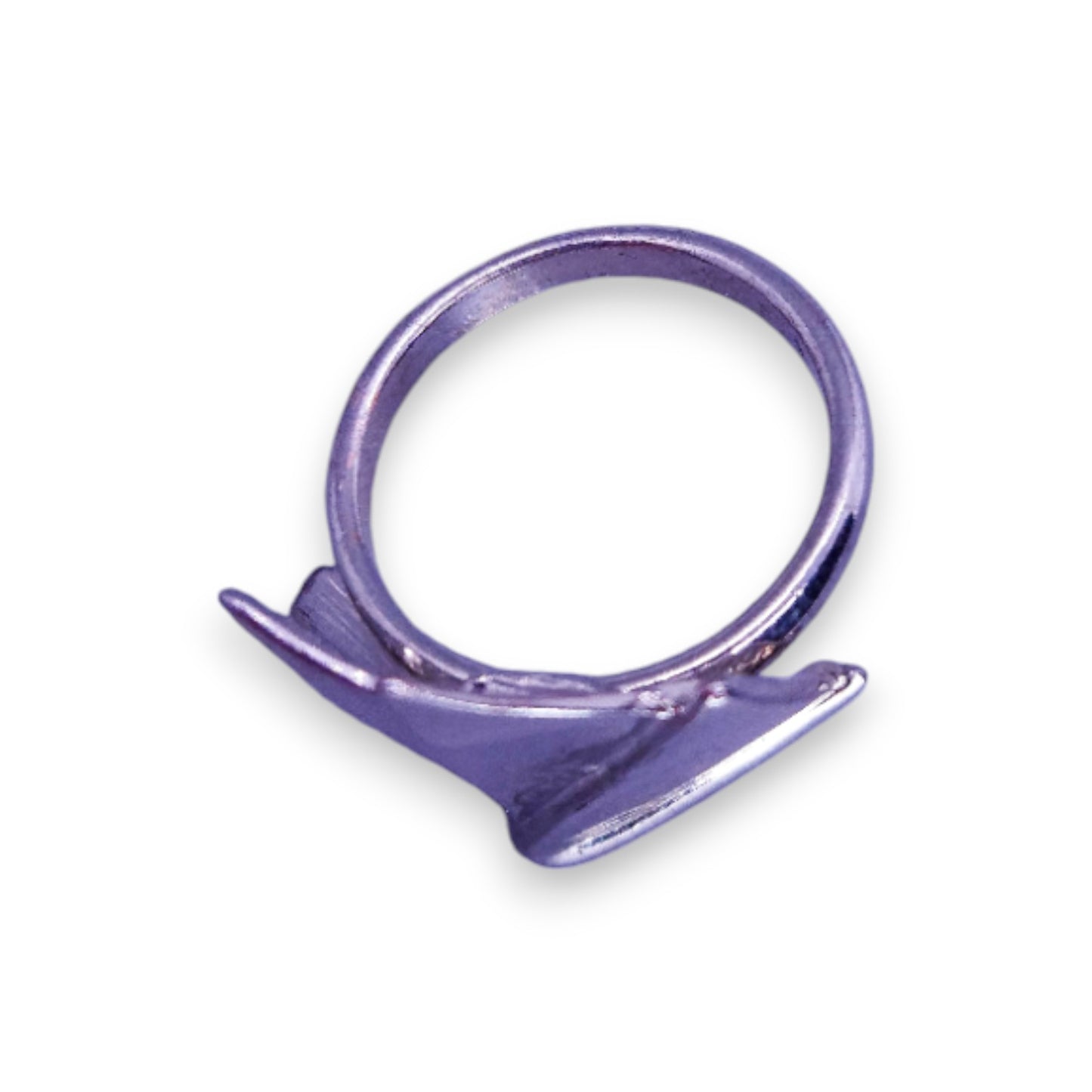 Silver Tone Art Deco Ring
