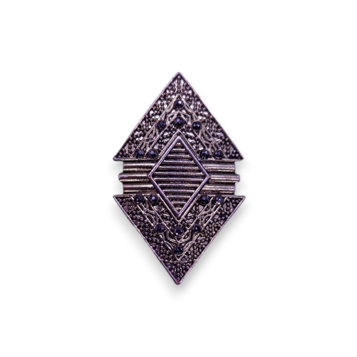 Gold Tone Art Deco Ring