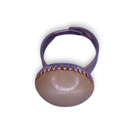 Metal Onyx Bohemian Ring