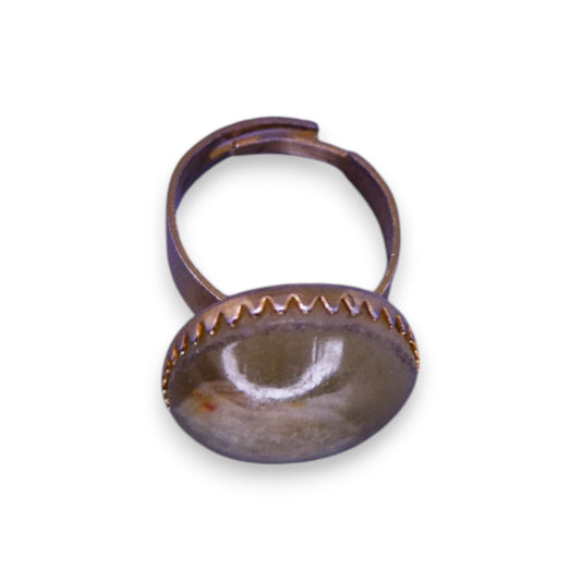 Metal Onyx Bohemian Ring