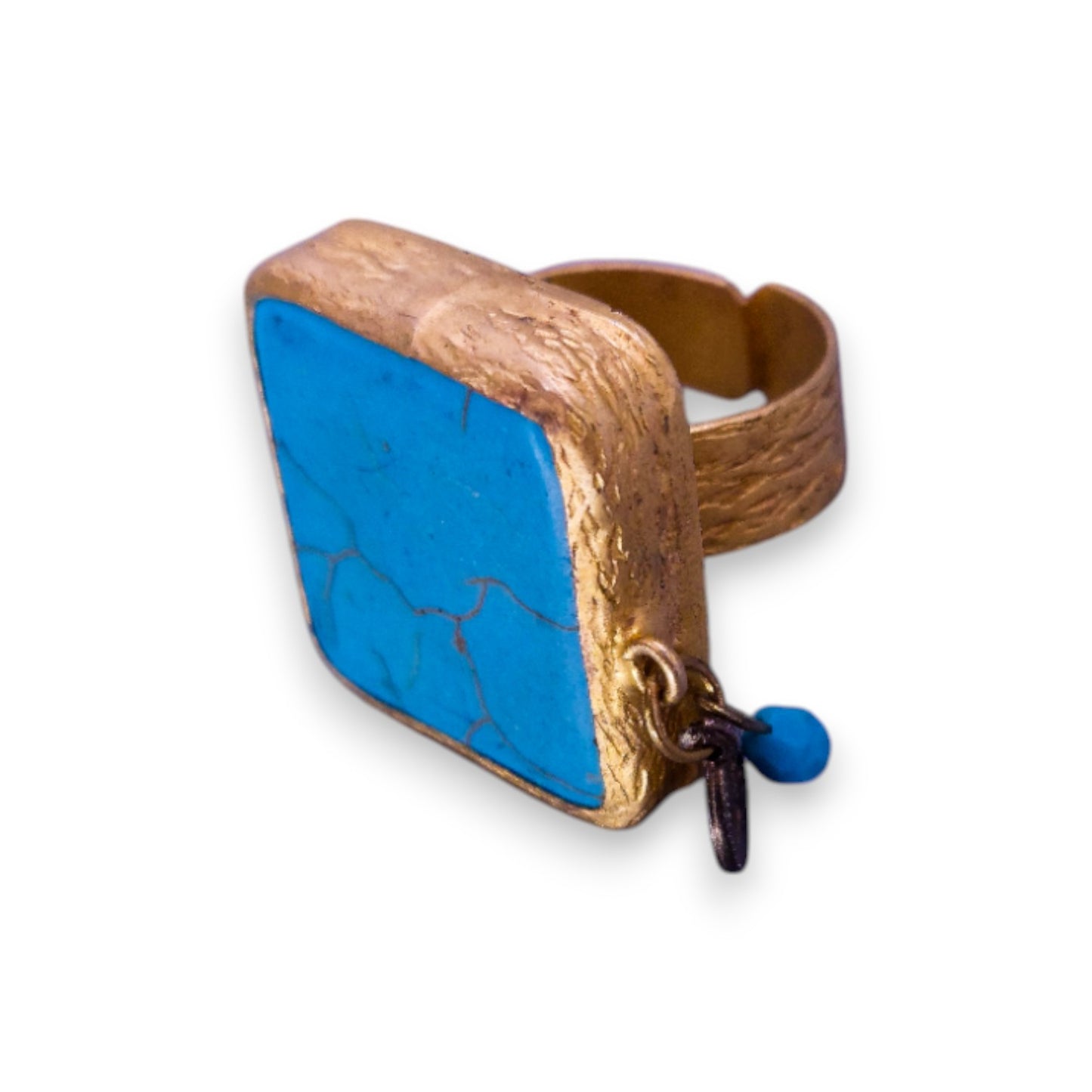 Gold Tone Statement Ring
