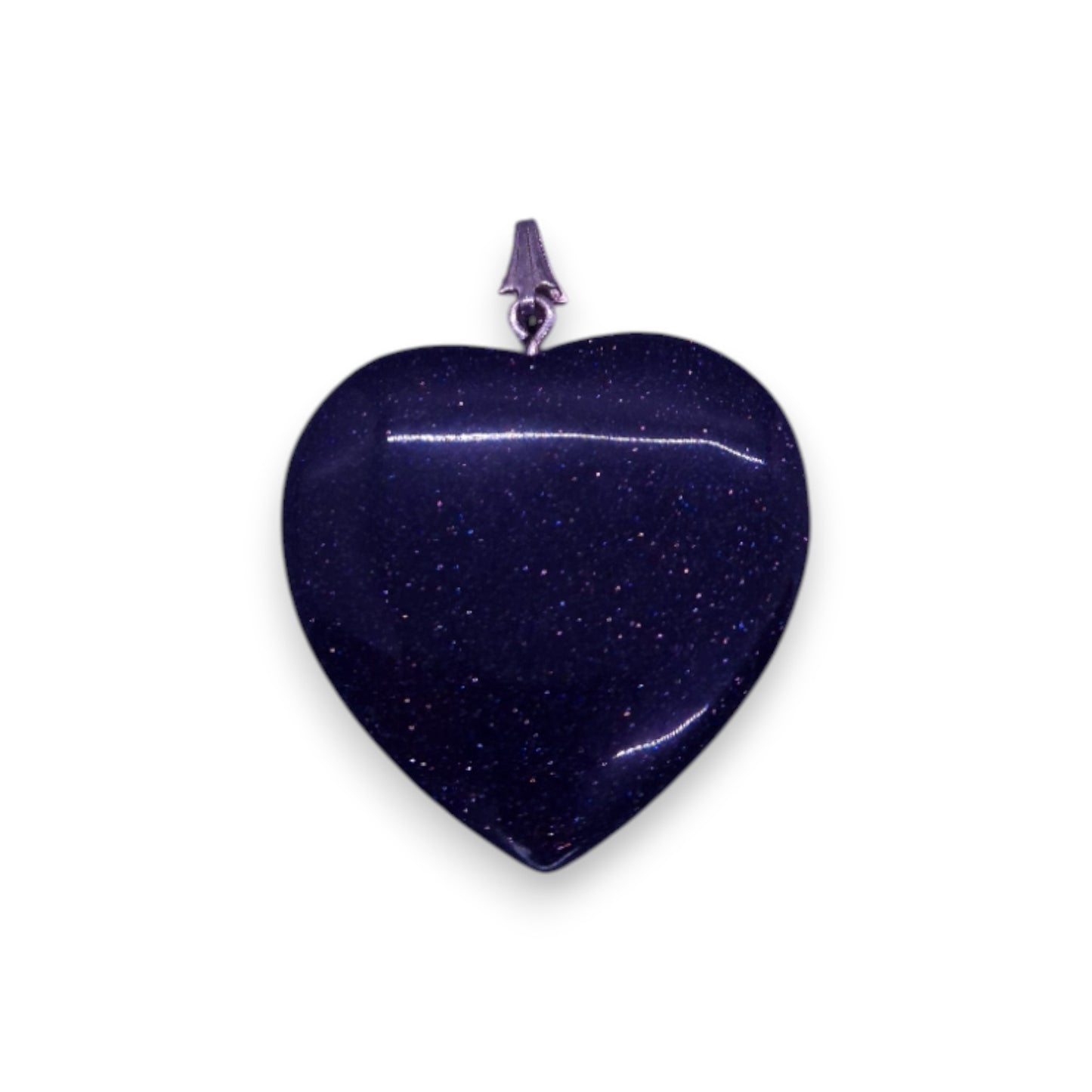 Blue Goldstone Romantic Pendant